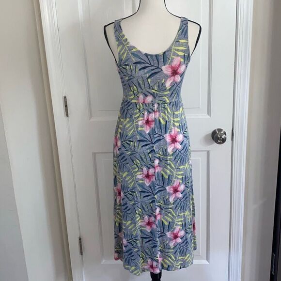 SO tropical print tank midi dress - Picture 5 of 8